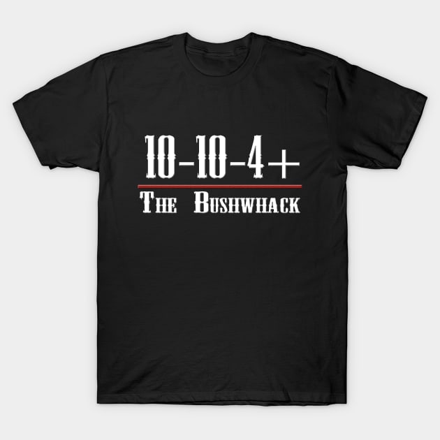 10104 white T-Shirt by Bushwhackers